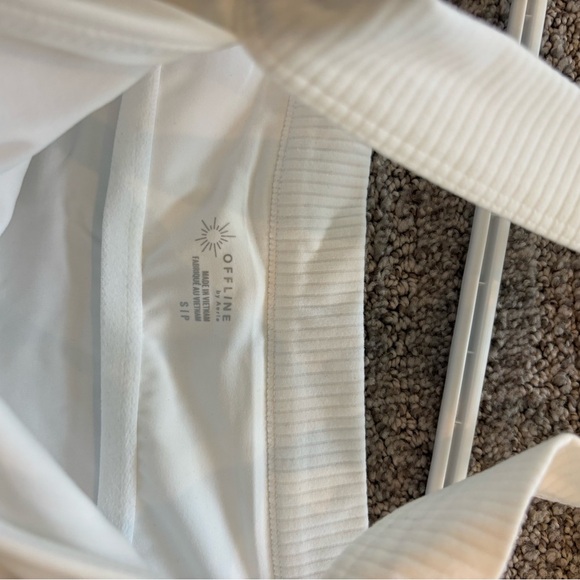 OFFLINE by Aerie real me XTRA White Halter Tank Top - Picture 5 of 5